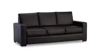 Monumental Hogar Sofa chera custom 3 cuerpos - color: negro oferta