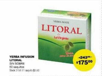 Atomo Conviene Yerba infusion litoral oferta