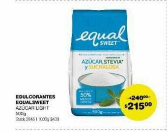 Atomo Conviene Edulcorantes equalsweet oferta