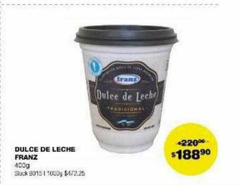 Atomo Conviene Dulce de leche franz oferta