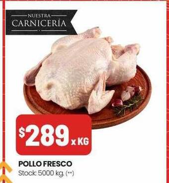 Changomas Pollo fresco oferta