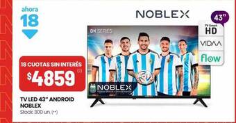 Changomas Tv led 43 oferta