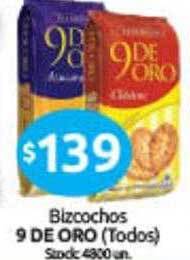 Cordiez Bizcochos 9 de oro oferta