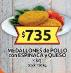 Cordiez Medallones de pollo con espinaca y queso oferta