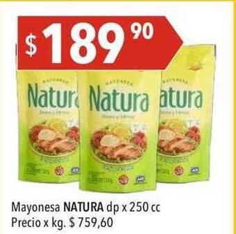 Hergo Mayonesa natura oferta
