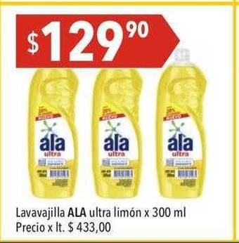 Hergo Lavavajilla ala ultra limón oferta