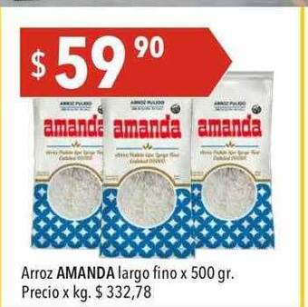 Hergo Arroz amanda largo fino oferta