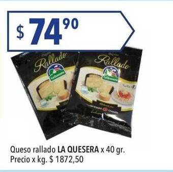 Hergo Queso rallado la quesera oferta