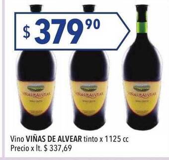 Hergo Vino viñas de alvear tinto oferta