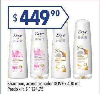 Hergo Shampoo acondicionador dove oferta