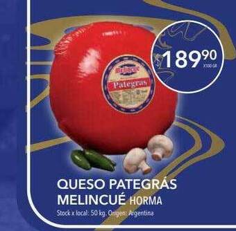 Jumbo Queso pategrás melincué oferta