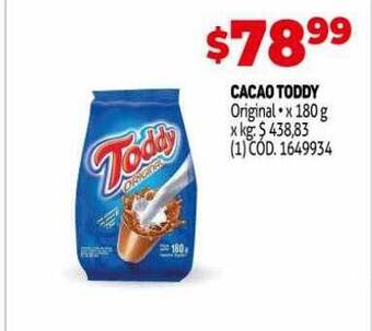 Makro Cacao toddy original oferta