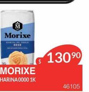 Masivos Morixe harina 0000 oferta
