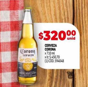 Makro Cerveza corona oferta