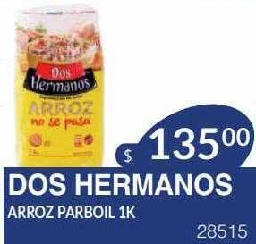 Masivos Dos hermanos arroz parboil oferta