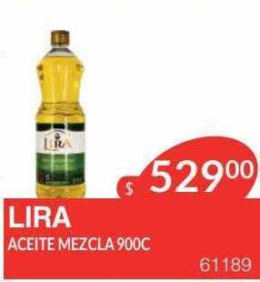 Masivos Lira aceite mezcla oferta