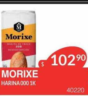 Masivos Morixe harina 000 oferta