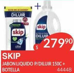 Masivos Skip jabon liquido p diluir oferta