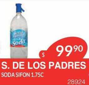 Masivos S. de los padres soda sifon oferta