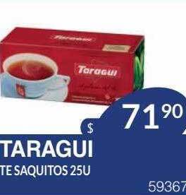 Masivos Taragui te saquitos oferta