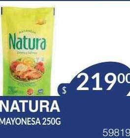 Masivos Natura mayonesa oferta