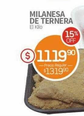 Alvear Milanesa de ternera oferta