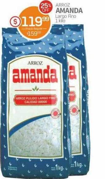 Alvear Arroz amanda largo fino oferta