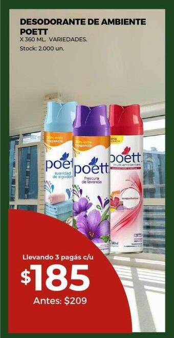 Super MAMI Desodorante de ambiente poett oferta