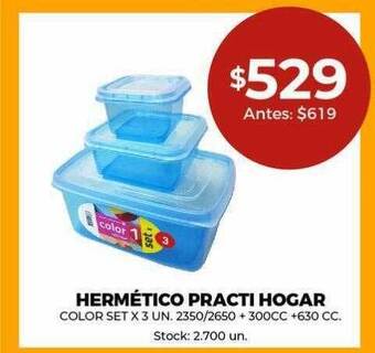 Super MAMI Hermético practi hogar oferta