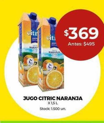 Super MAMI Jugo citric naranja oferta