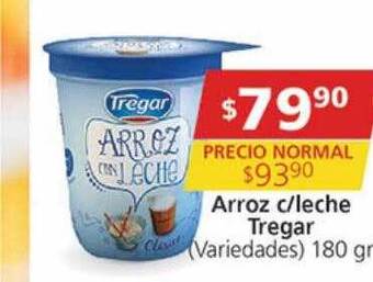 Supermercados Aiello Arroz c leche tregar oferta
