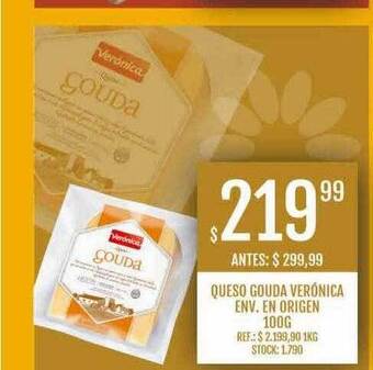 Supermercados Todo Queso gouda verónica env. en origen oferta