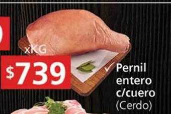 Supermercados Aiello Pernil entero c cuero oferta