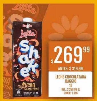 Supermercados Todo Leche chocolatada baggio oferta