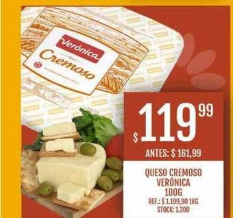 Supermercados Todo Queso cremoso verónica oferta
