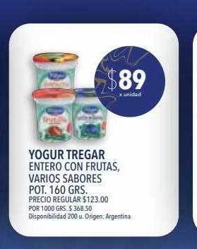 Supermercados Vea Yogur tregar oferta