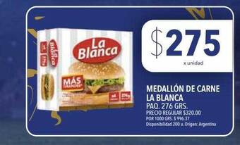Supermercados Vea Medallón de carne la blanca oferta