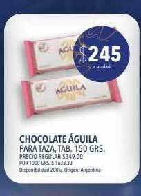 Supermercados Vea Chocolate águila oferta