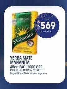 Supermercados Vea Yerba mate mañanita oferta