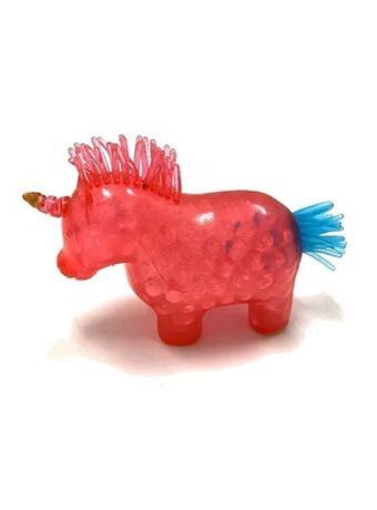 El Mundo del Juguete Muñequito squishy unicornio anti estrés rojo original oferta