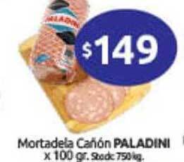 Cordiez Mortadela cañón paladini oferta