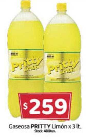Cordiez Gaseosa pritty limón oferta