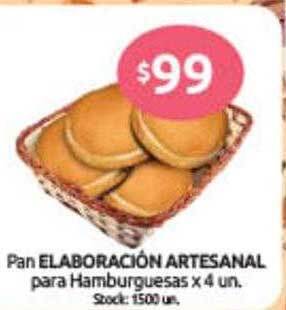 Cordiez Pan elaboración artesanal para hamburguesas oferta