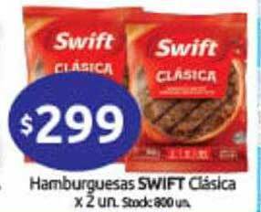 Cordiez Hamburguesas swift clasica oferta