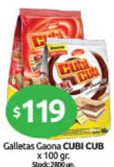 Cordiez Galletas gaona cubi cub oferta