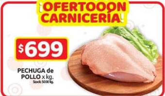 Cordiez Pechuga de pollo x kg oferta