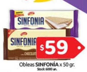 Cordiez Obleas sinfonia oferta