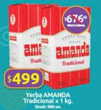 Cordiez Yerba amanda tradicional oferta