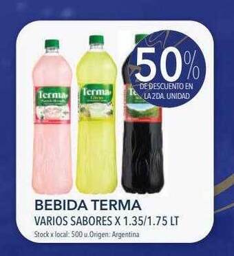 Disco Bebida terma varios sabores oferta