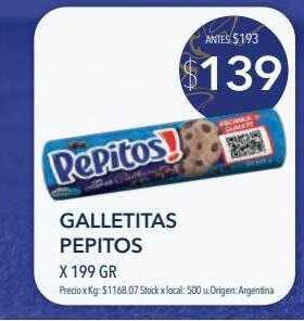 Galletitas pepitos